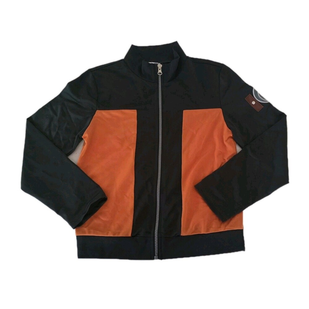 Naruto Shippuden Spirit Halloween Anime Costume Track Jacket Youth Medium